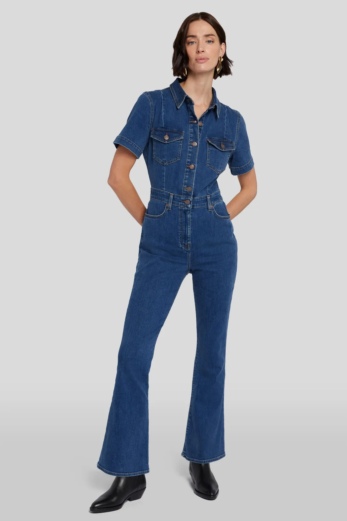   DENIM JUMPSUIT MIA 