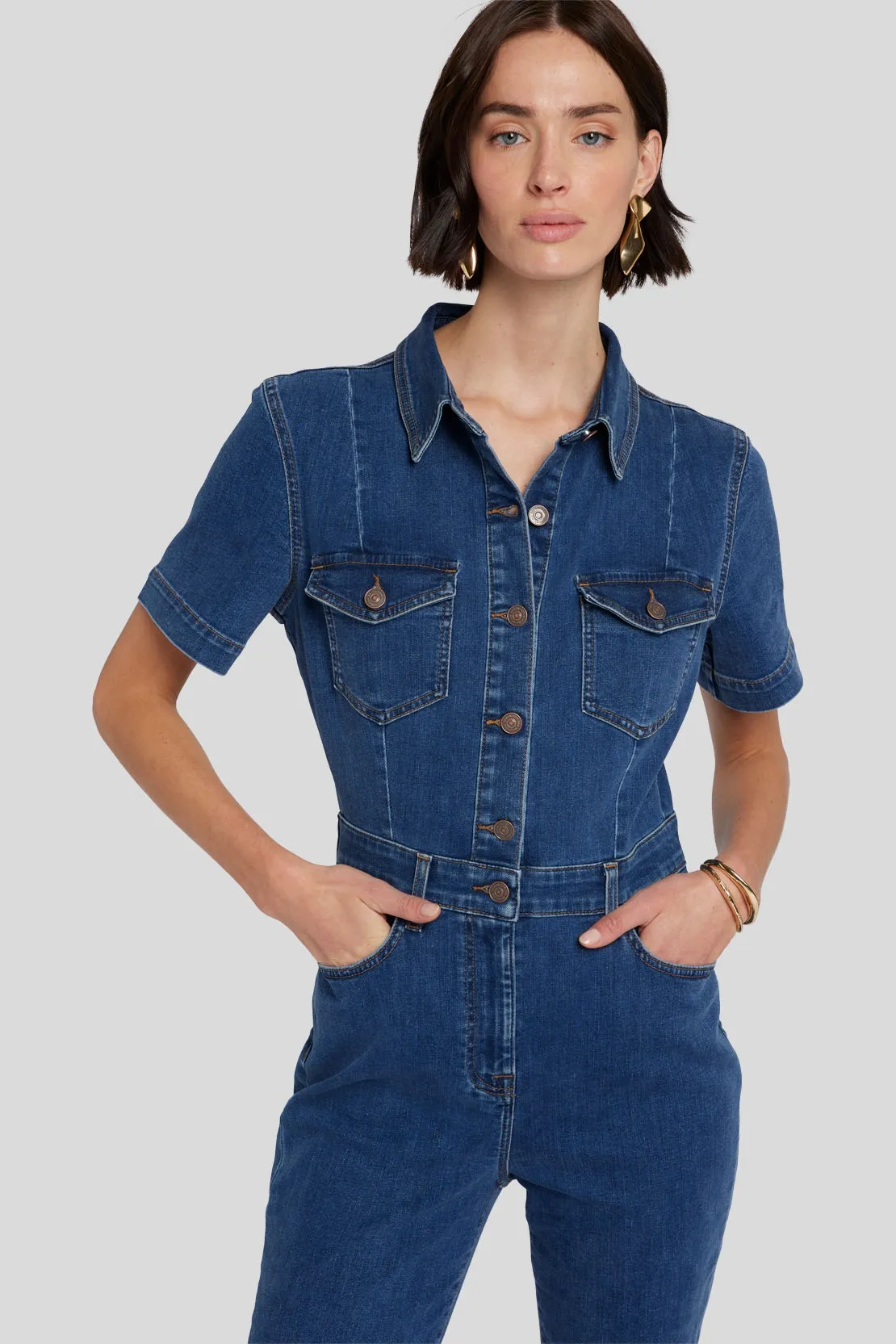   DENIM JUMPSUIT MIA 