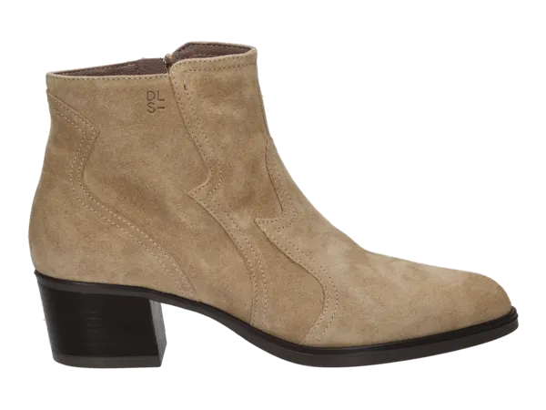 Dlsport boots met hak beige