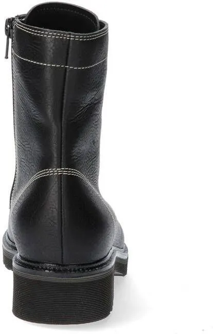 Durea 9727 802E Zwart E Wijdte Veter boots