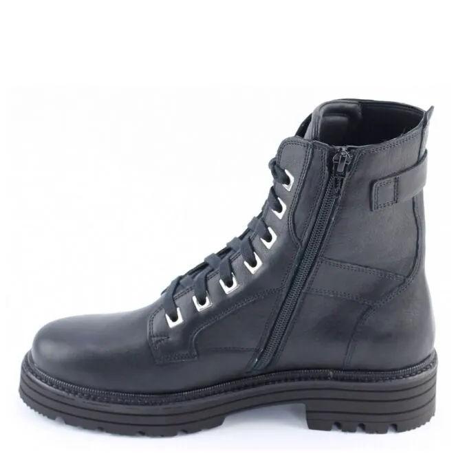 Durea 9758 754 Veterboots Zwart