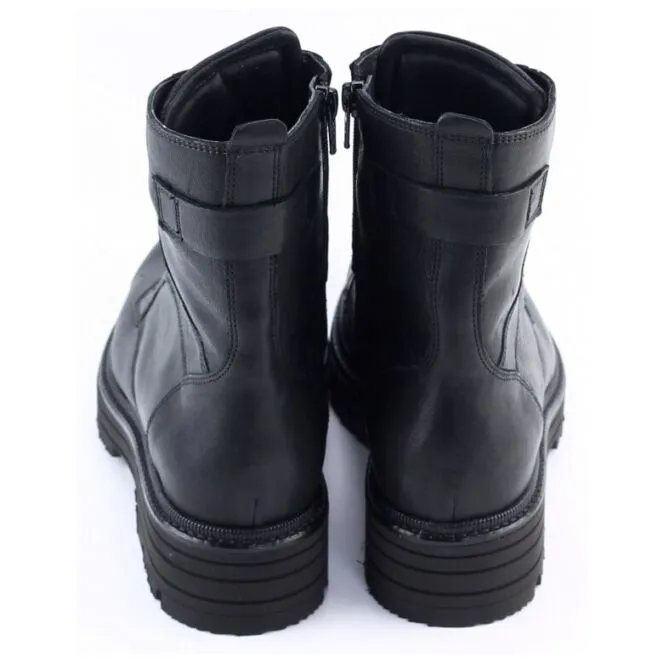 Durea 9758 754 Veterboots Zwart