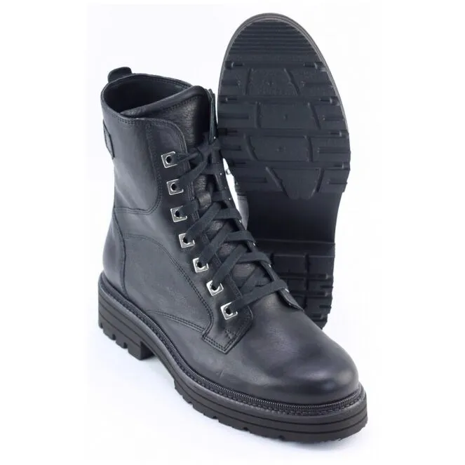 Durea 9758 754 Veterboots Zwart