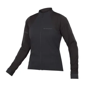 Endura GV500 Gravel Fietsshirt Lange Mouwen Zwart Dames