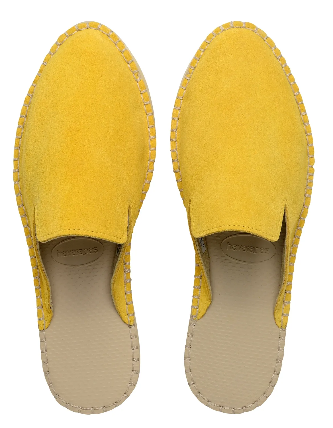 Espadrilles Havaianas Espadrille Mule Loafer Flatform Amarelo Milho