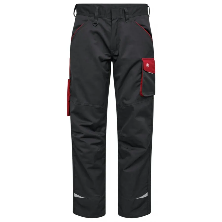 F. ENGEL 2290880 GALAXY LIGHT TROUSERS ANTHRACITE/RED