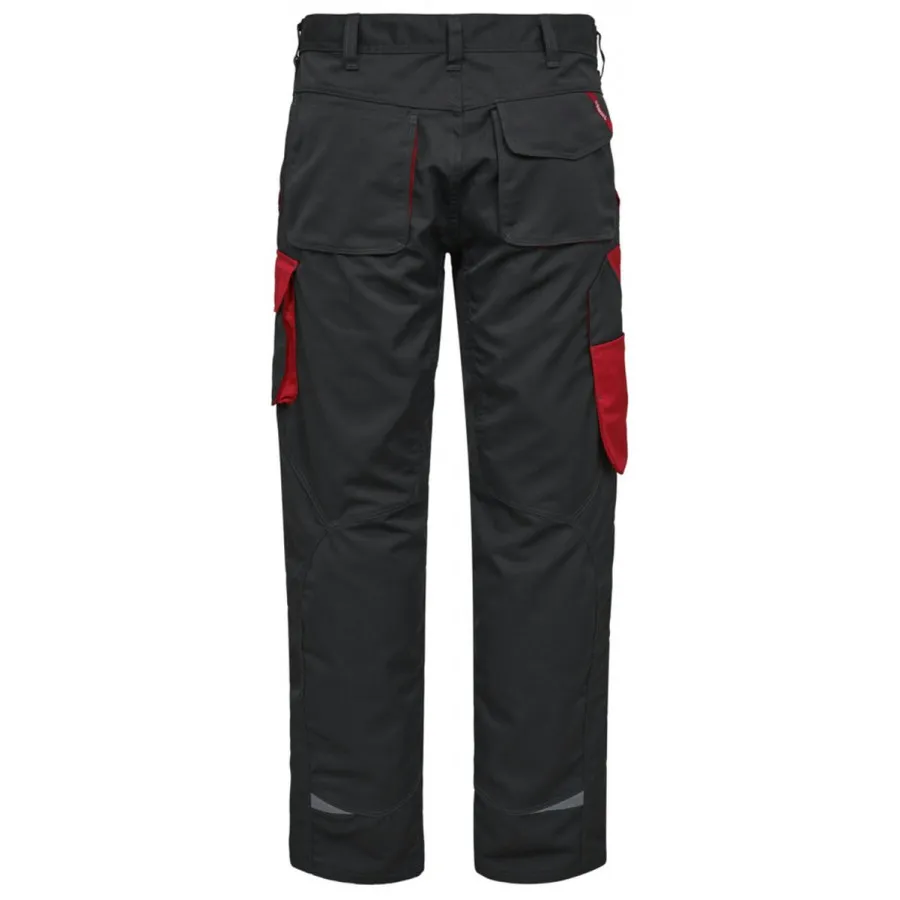 F. ENGEL 2290880 GALAXY LIGHT TROUSERS ANTHRACITE/RED