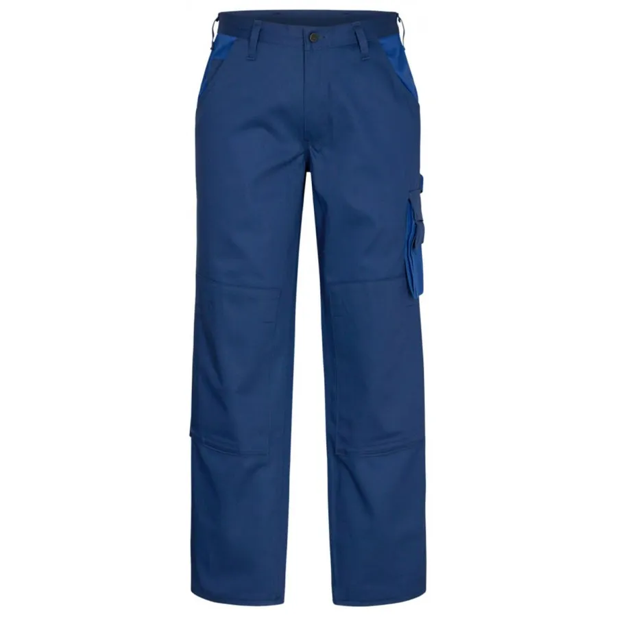 F. ENGEL 2600575 ENTERPRISE COTTON TROUSERS NAVY/AZURE