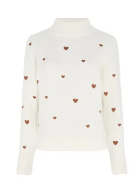 Fabienne ChapotOliviana Pullover - Off White/Cognac