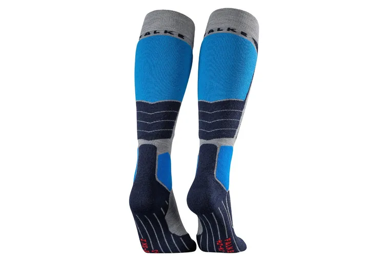 Falke SK2 skisokken grijs/blauw heren