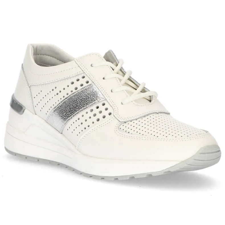 Filippo DP736 / 20 Wh Witte lage schoenen