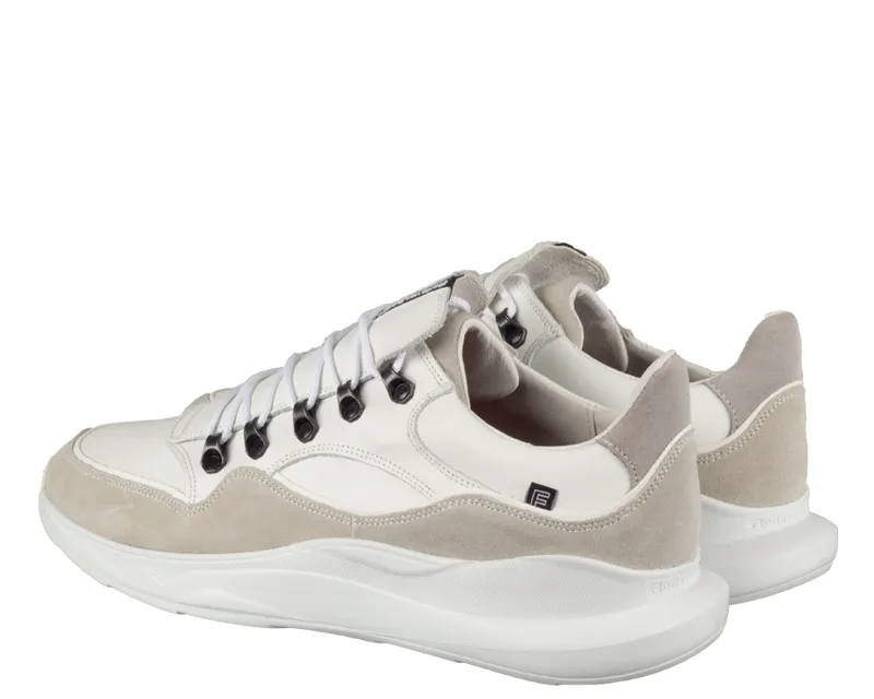 FLORIS VAN BOMMEL 100646001 WHITE SNEAKERS