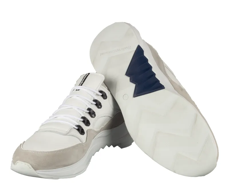 FLORIS VAN BOMMEL 100646001 WHITE SNEAKERS