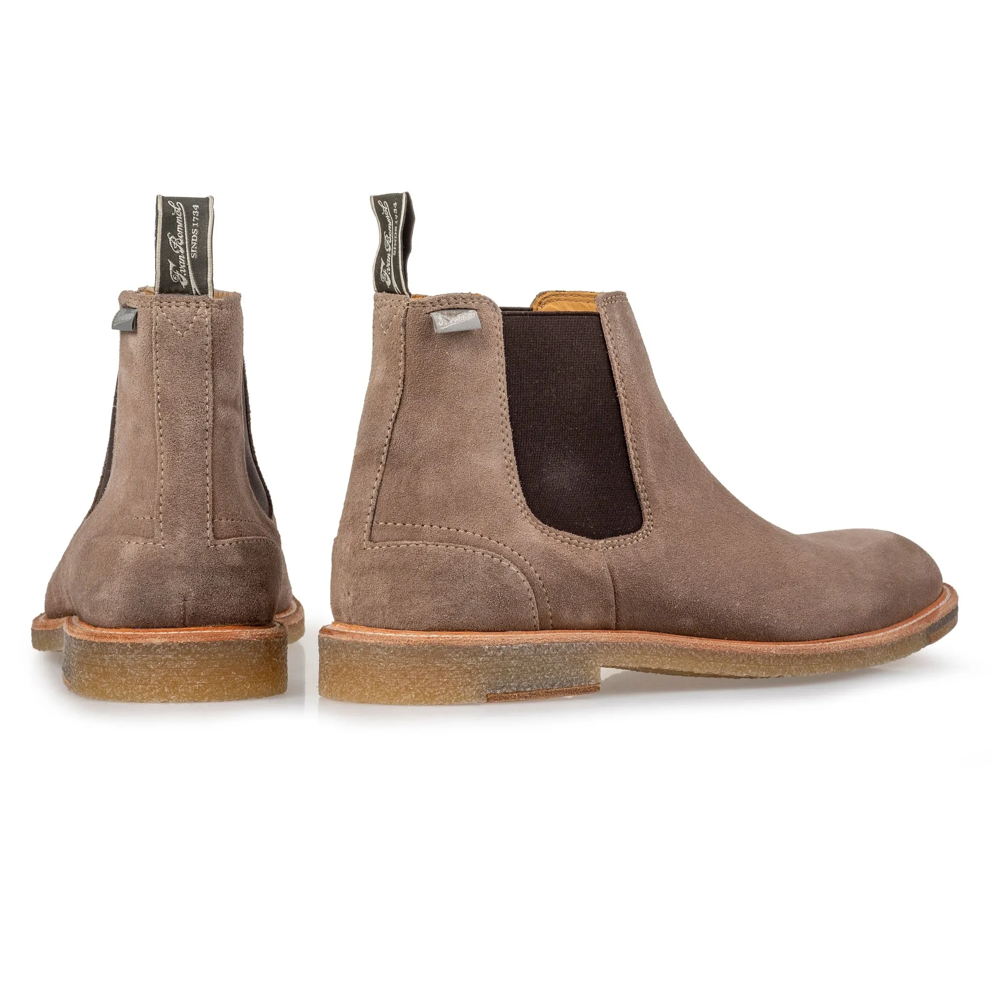 Floris van Bommel Chelsea Boot De Lexer 06.00 Lichtbruin