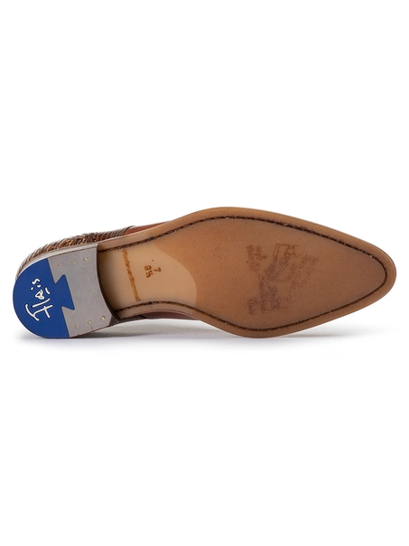 Floris van Bommel Floris Dressed DarkCognac Calf leat