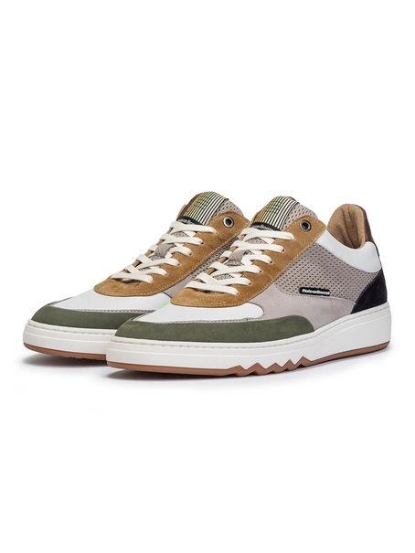 Floris van Bommel Floris Sport Green Nubuck leather