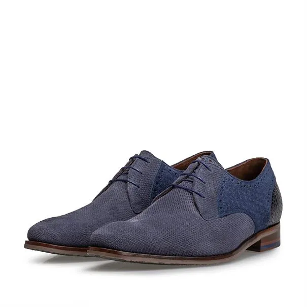 FLORIS VAN BOMMEL SFM30161 HEREN VETERSCHOEN 4008 BLUE