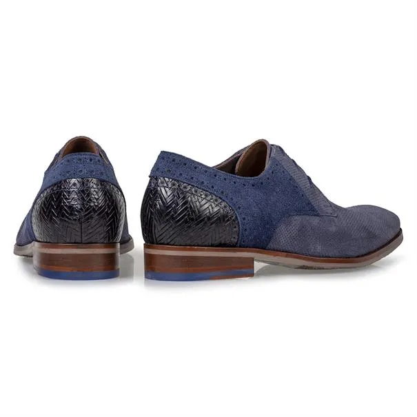 FLORIS VAN BOMMEL SFM30161 HEREN VETERSCHOEN 4008 BLUE