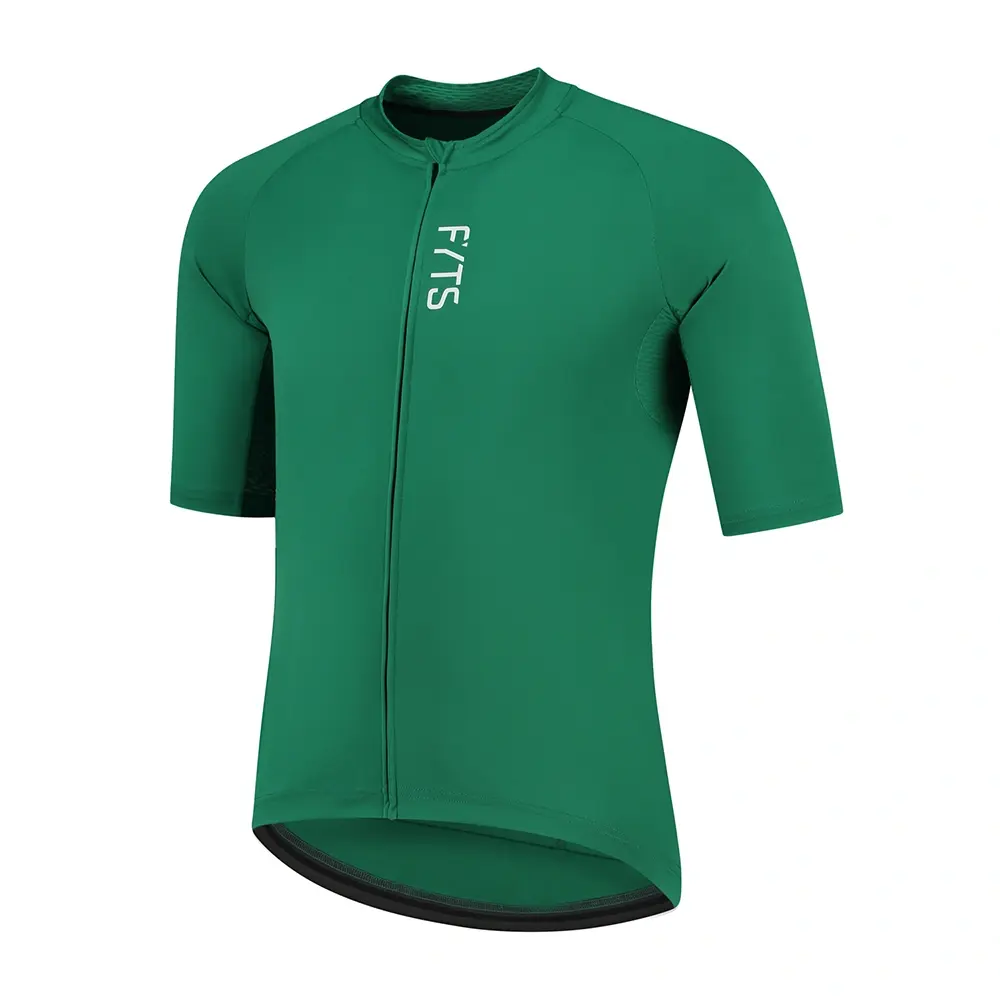 FYTS SNLST Fietsshirt Korte Mouwen Groen Heren