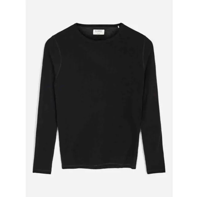 Gabba Portland knit black merino wool po10023