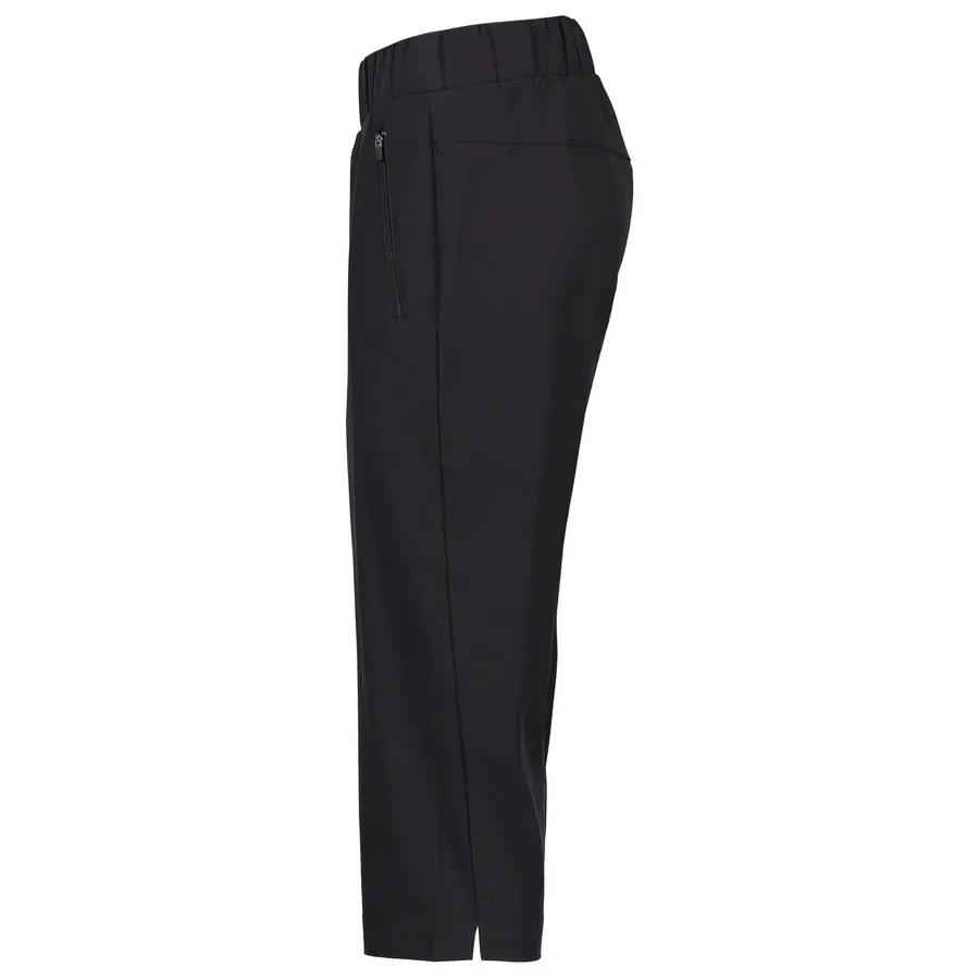 Geyser ID G11037 Woman Stretch Pants 3/4 Length Black