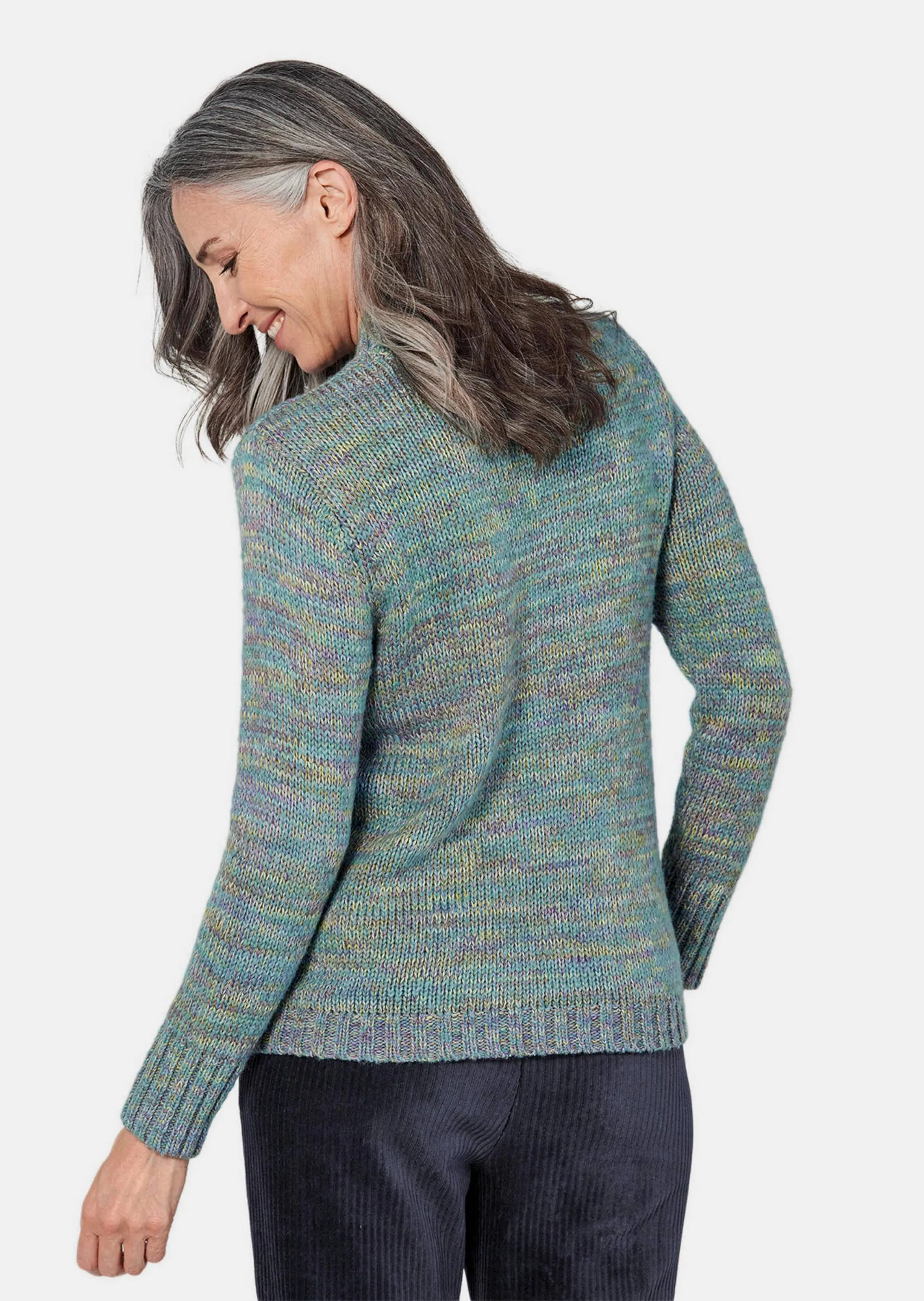 Goldner Tricot pullover met kabelpatroon