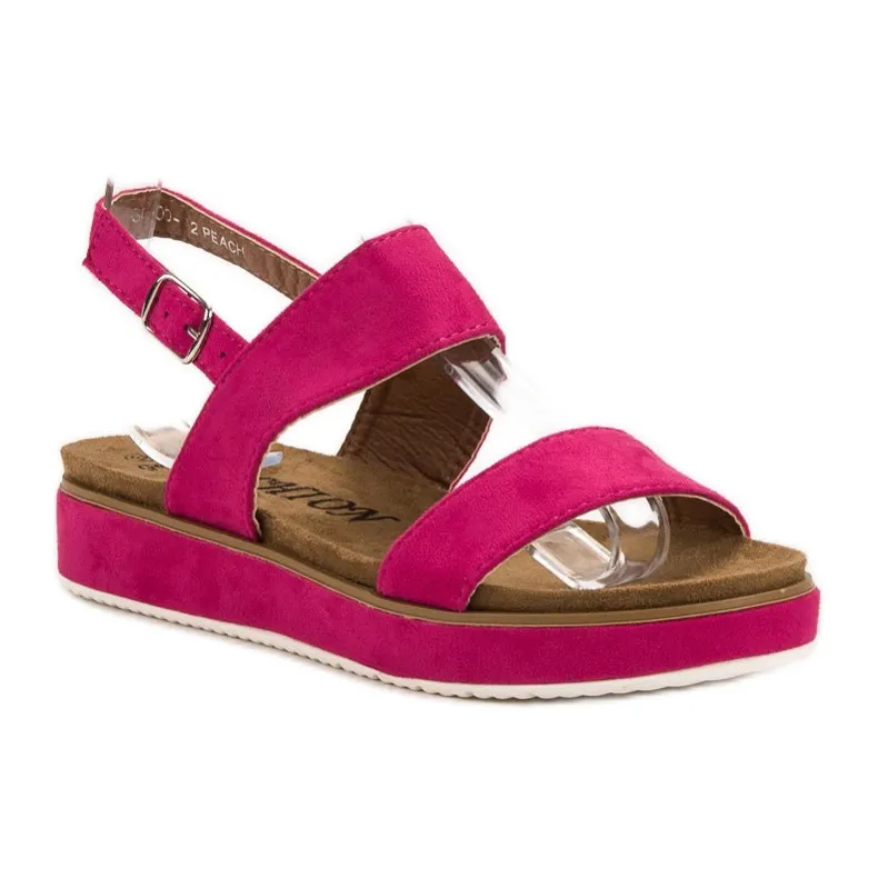 Goodin Fuchsia Sandalen roze