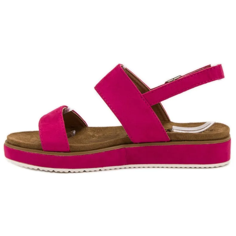 Goodin Fuchsia Sandalen roze