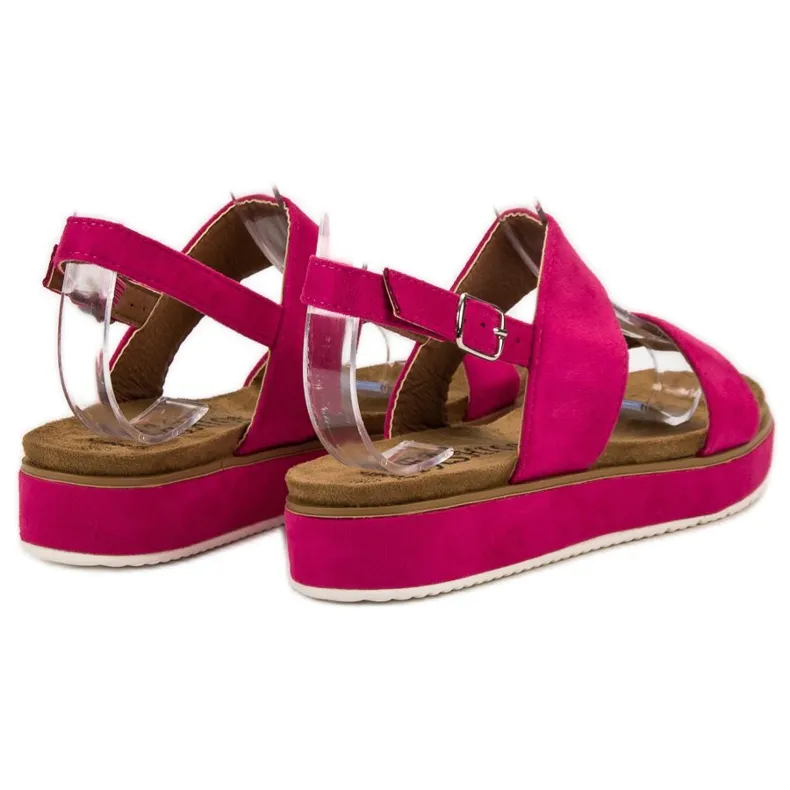 Goodin Fuchsia Sandalen roze