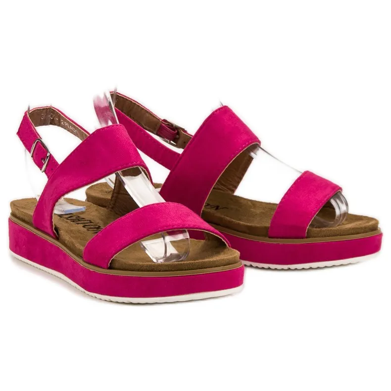 Goodin Fuchsia Sandalen roze