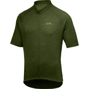 GORE Wear C3 Fietsshirt Korte Mouwen Groen Heren