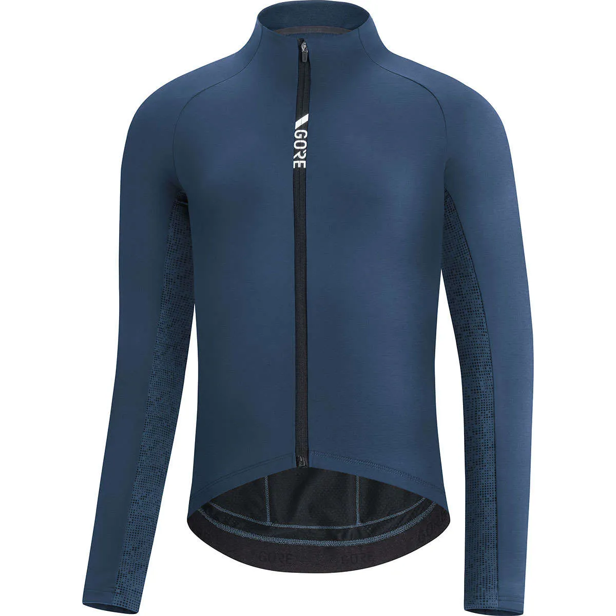 GORE Wear C5 Thermo Fietsshirt Lange Mouwen Blauw Heren