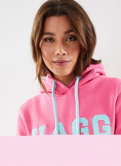      HAGG HOODIE F  ROZE   