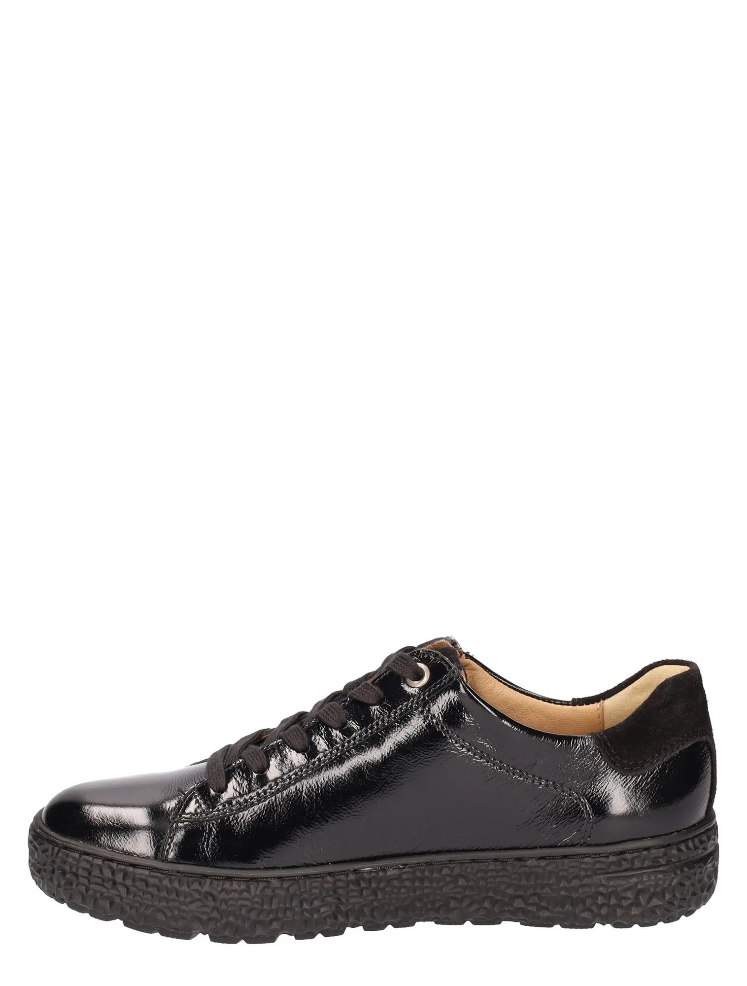 HARTJES  PHIL SHOE BLACK LEATHER HWIJDTE