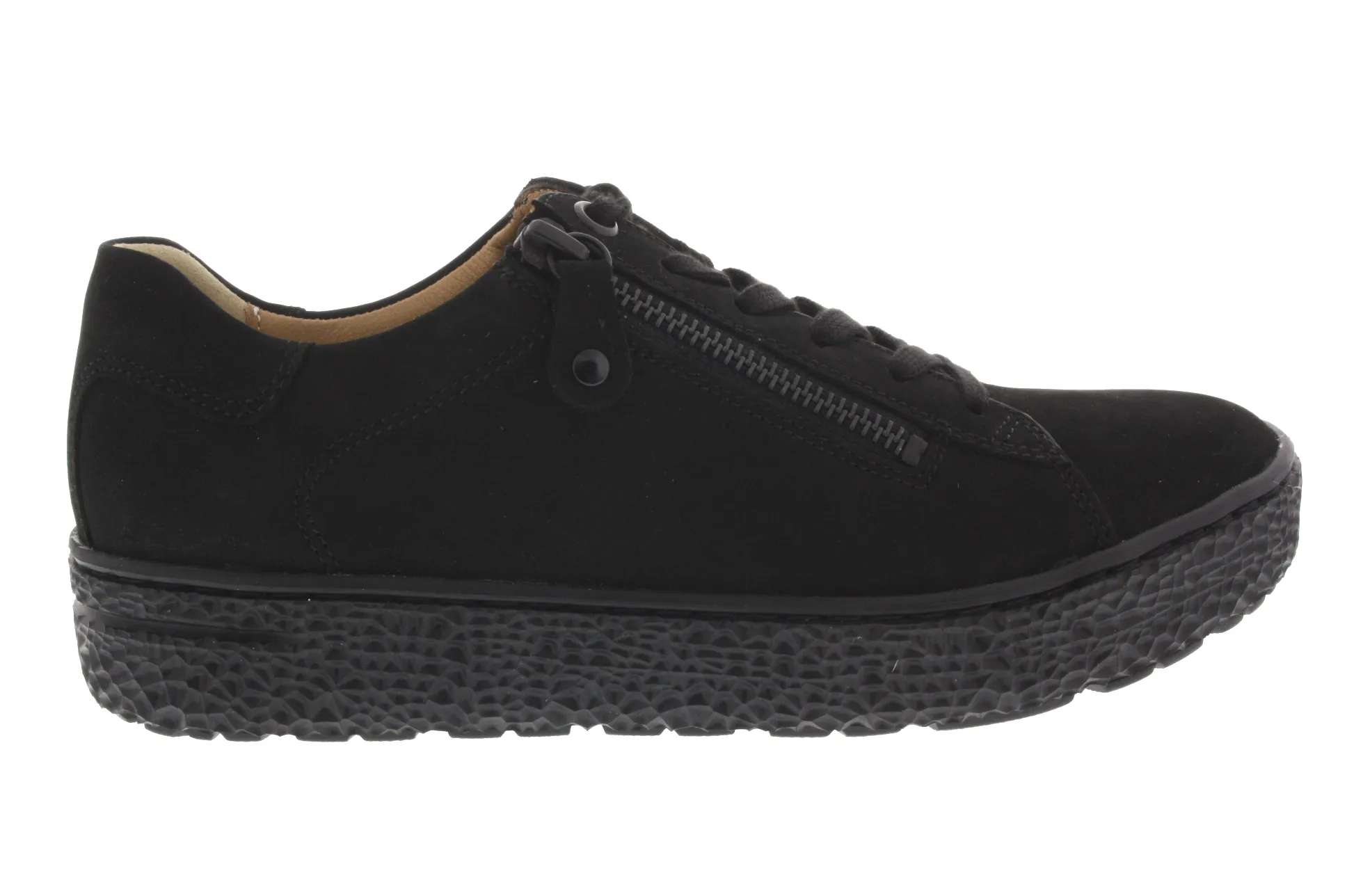 Hartjes Phil Shoe Black Veterschoenen Zwart