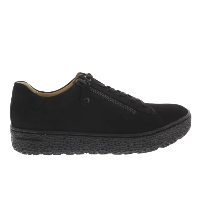 Hartjes Phil Shoe Black Veterschoenen Zwart