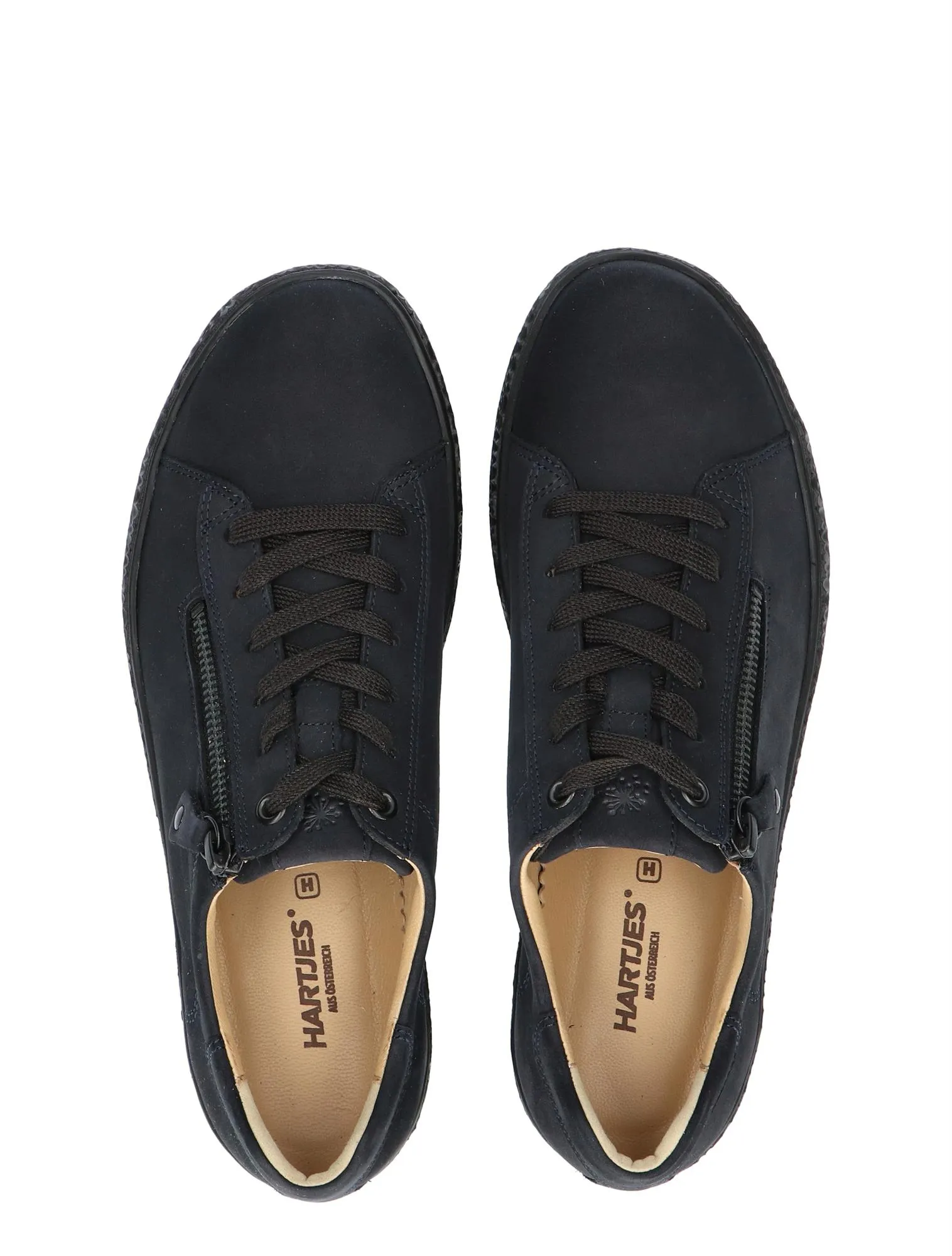 HARTJES  PHIL SHOE DARK BLUE NUBUCK HWIJDTE