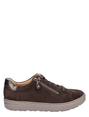 Hartjes  Phil Shoe Dark Brown Nubuck H-Wijdte