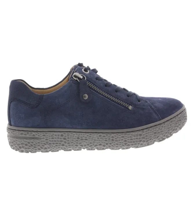 Hartjes Phil Shoe Stahlbau Veterschoenen Blauw