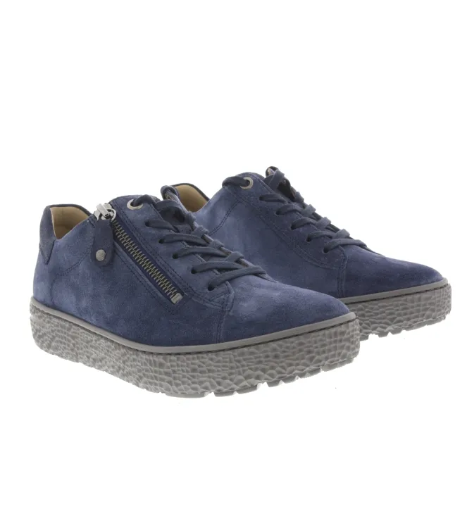 Hartjes Phil Shoe Stahlbau Veterschoenen Blauw