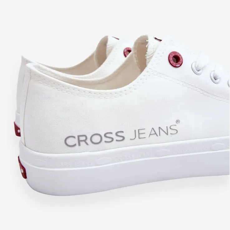 Herensneakers Cross Jeans LL1R4021 Wit