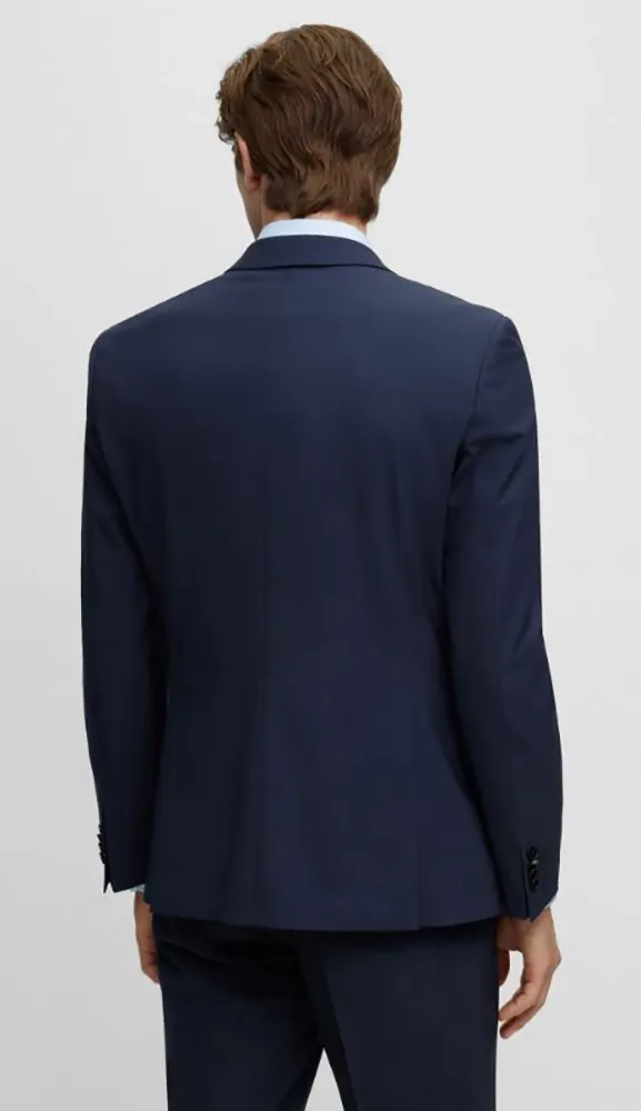 HUGO BOSS EFFEN DONKERBLAUWE BLAZER   ZOMER '24