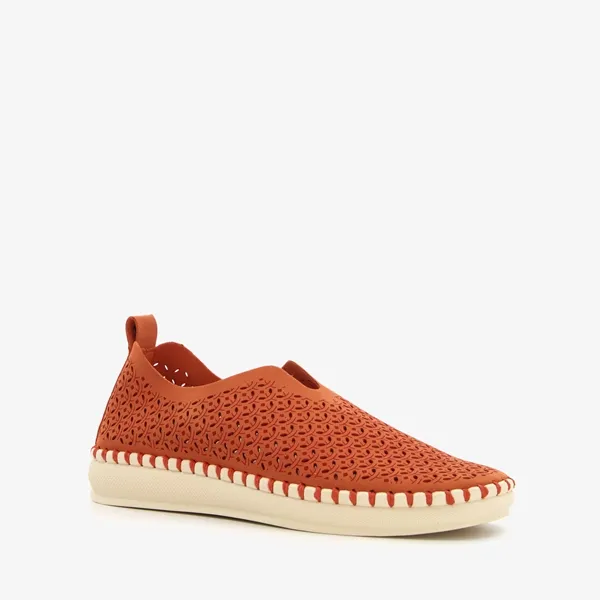 Hush Puppies Daisy dames instappers oranje