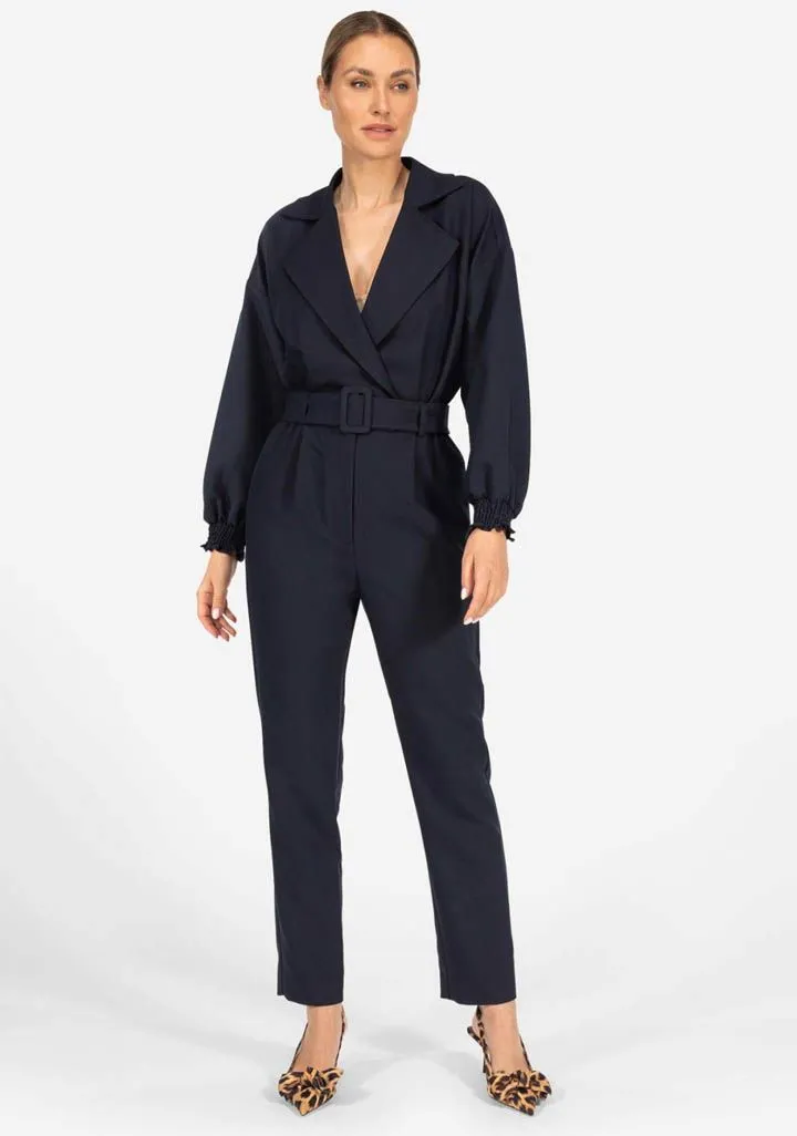 Ibana Olina Jumpsuit Blauw donker 