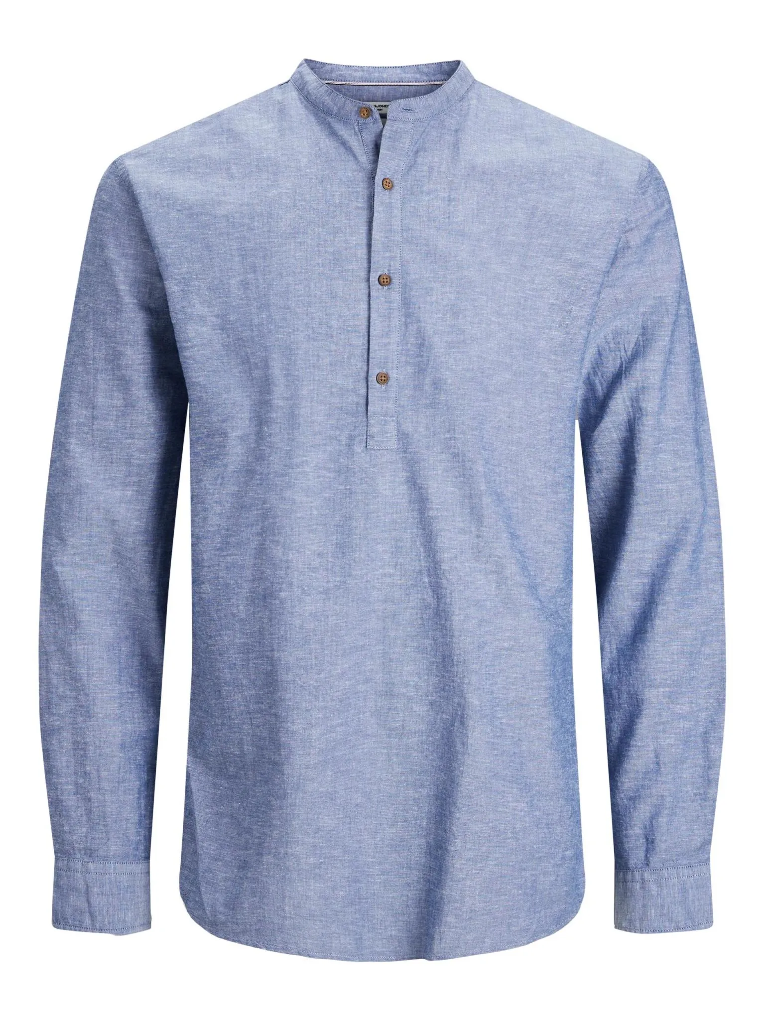 Jack & Jones Copy of ONSCAIDEN LIFE LS HALFPLACKET LINENSHIRT