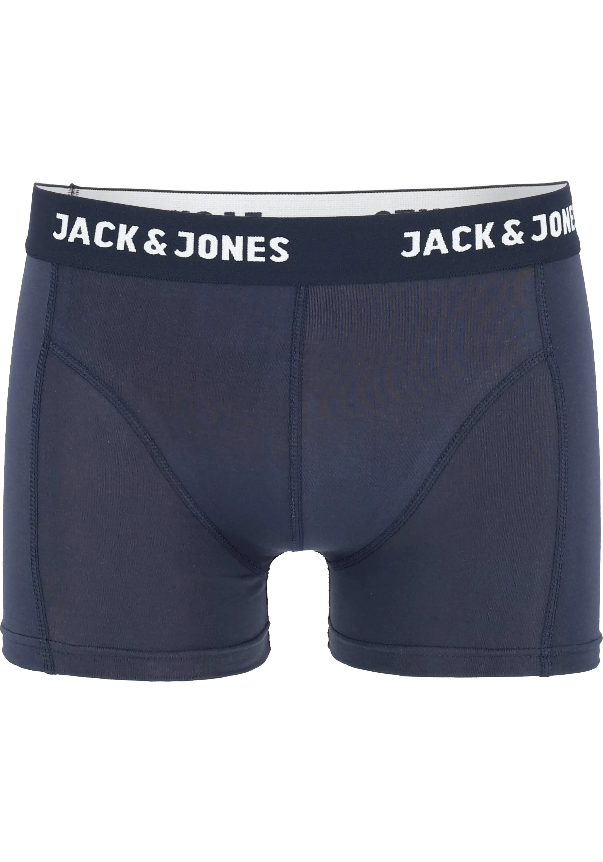 JACK & JONES HEREN BOXERS JACANTHONY TRUNKS (3PACK), NAVY BLAUW