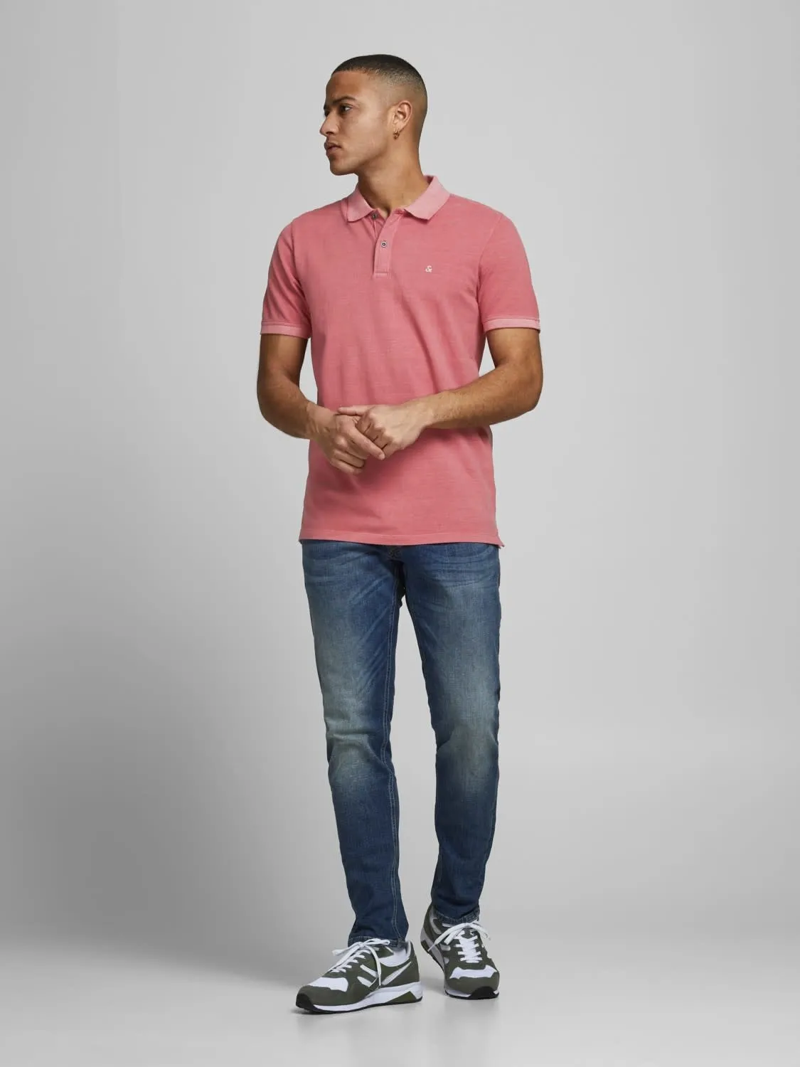 Jack & Jones JJEWASHED POLO SS