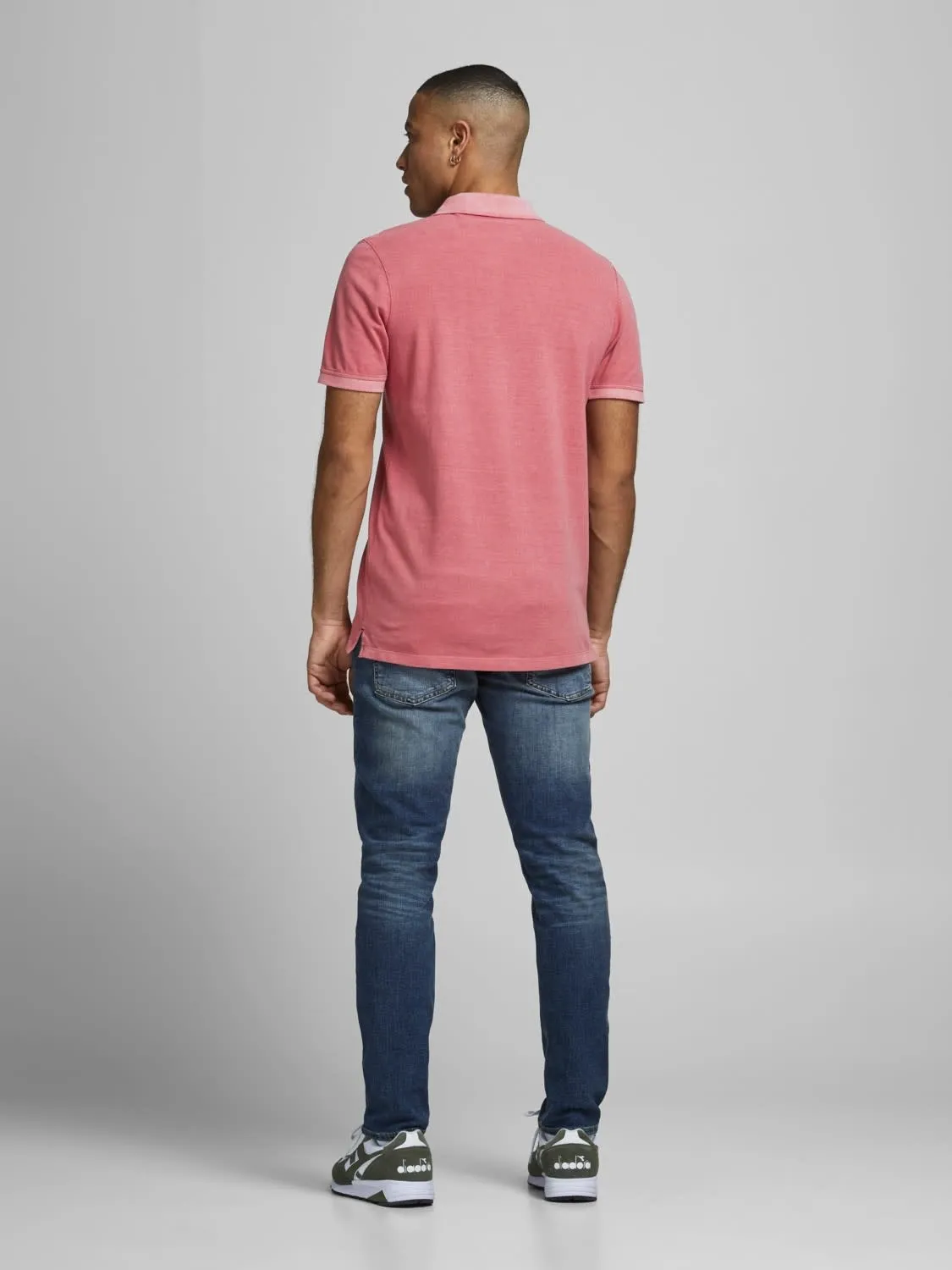 Jack & Jones JJEWASHED POLO SS