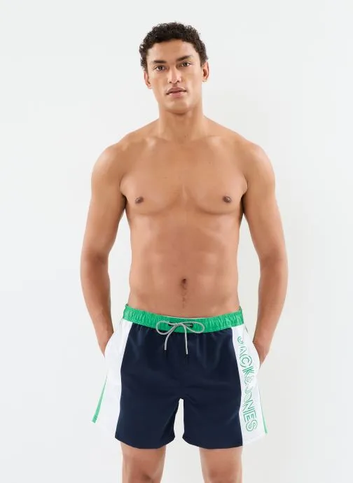      JACK & JONES JPSTFIJI JJSWIM COLORBLOCKING LY  BLAUW   