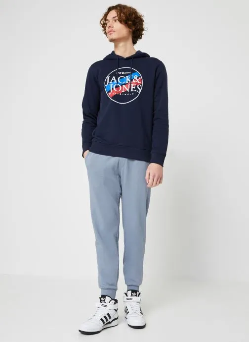      JACK & JONES JPSTGORDON JJSHARK SWEAT PANTS AT  GRIJS   